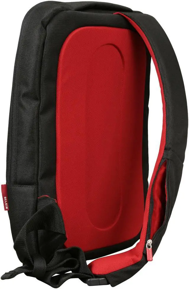 Alt view image 8 of 8 - BELKIN Jet / Cabernet Sling Bag for 15.4" Notebooks Model F8N052-BR