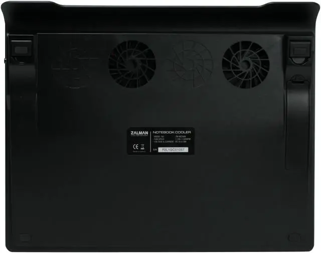 Alt view image 4 of 7 - ZALMAN Notebook Cooler ZM-NC2000 Black