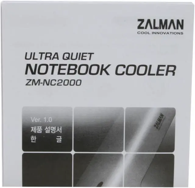 Alt view image 6 of 7 - ZALMAN Notebook Cooler ZM-NC2000 Black