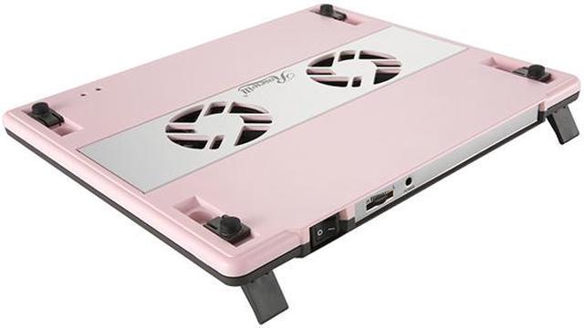 Alt view image 3 of 8 - Rosewill 7"-14.1" Pink Notebook Cooling Pad RNA-3000P