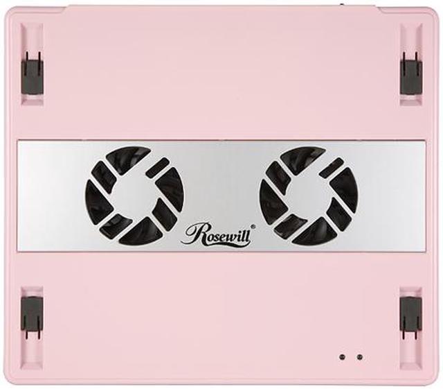 Alt view image 2 of 8 - Rosewill 7"-14.1" Pink Notebook Cooling Pad RNA-3000P