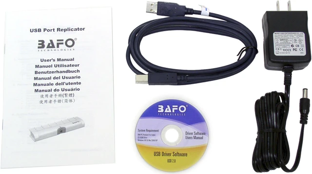 Open Box: BAFO BF-7900 Notebook Port Replicator - Newegg.com