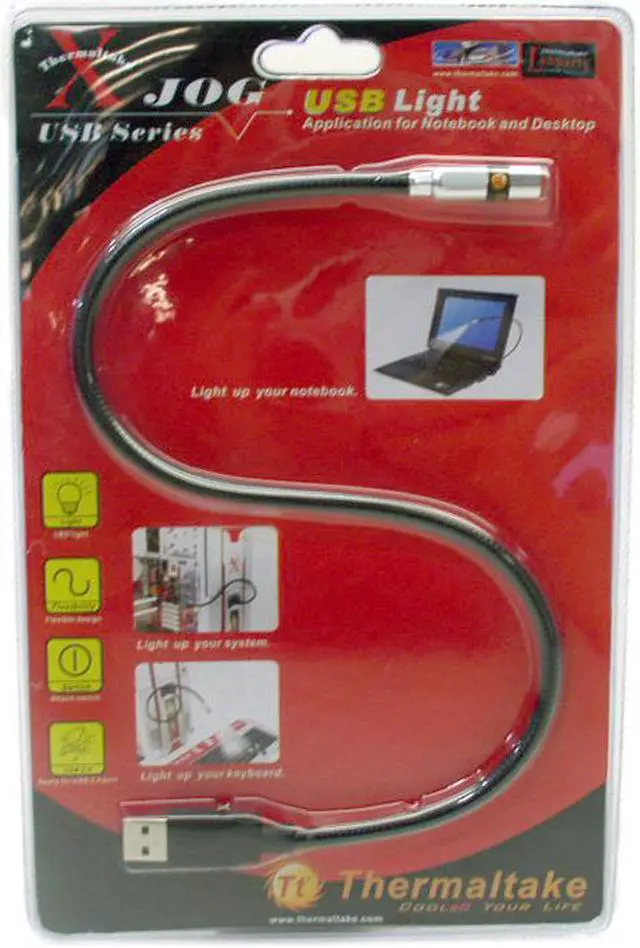 Alt view image 2 of 3 - Thermaltake Xjog A2035 White USB Light