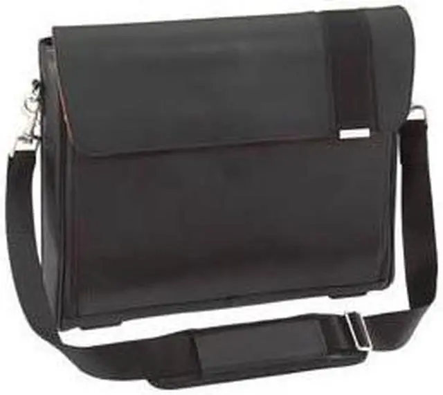 Main image of Targus Black 15" radius Leather Messenger Model TSM015US