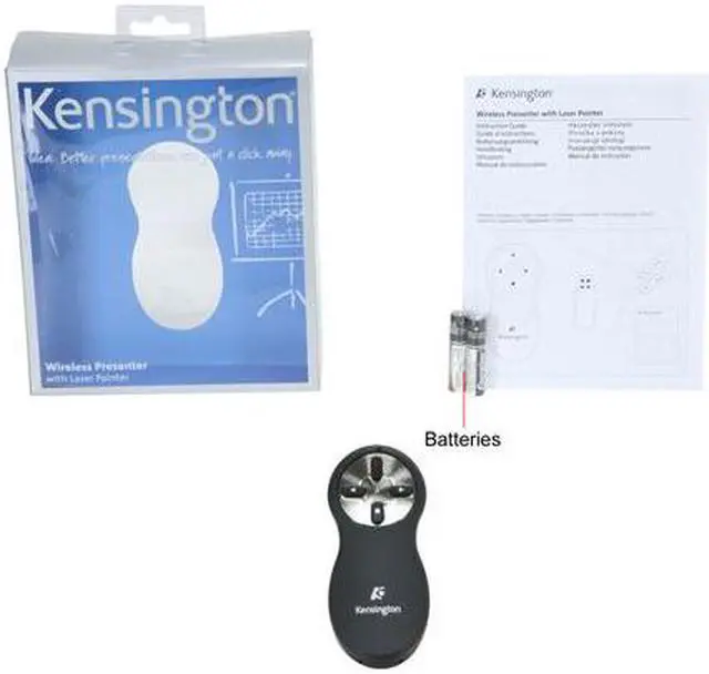 Alt view image 4 of 4 - Kensington K33374 Wireless Presenter with Laser Pointer