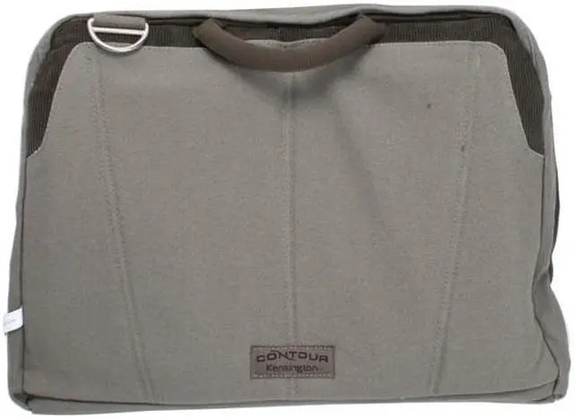 Alt view image 2 of 11 - Kensington Khaki 15.4" Contour Terrain Notebook Case Model 63101