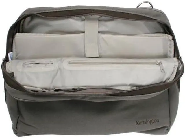 Alt view image 7 of 11 - Kensington Khaki 15.4" Contour Terrain Notebook Case Model 63101