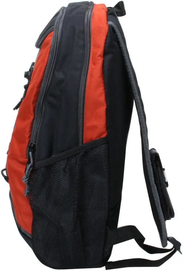 Alt view image 5 of 12 - Targus Black & Orange 15.4" Gerney Backpack Model TSB028US