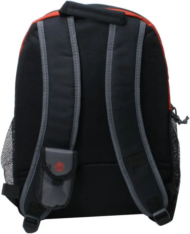 Alt view image 6 of 12 - Targus Black & Orange 15.4" Gerney Backpack Model TSB028US
