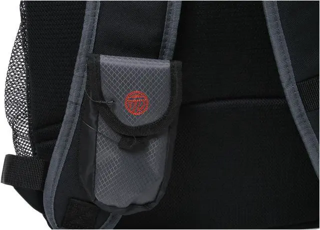 Alt view image 7 of 12 - Targus Black & Orange 15.4" Gerney Backpack Model TSB028US