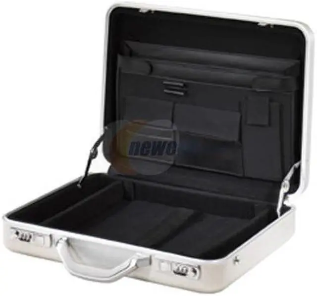 Alt view image 2 of 2 - Targus Silver 17" Executive Hard Sided Attache Notebook Case Model TED003US