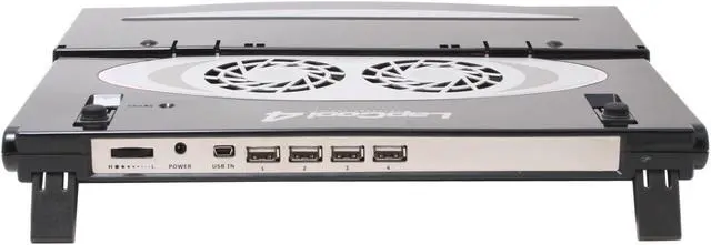 Alt view image 2 of 4 - VANTEC LapCool4 Notebook Cooler LPC-420