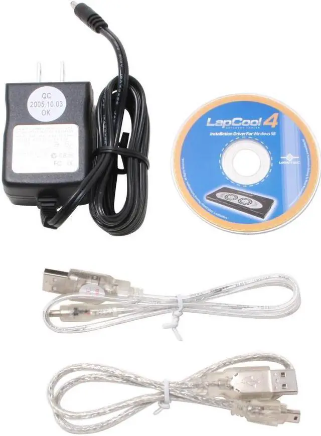 Alt view image 4 of 5 - VANTEC LapCool4 Notebook Cooler LPC-430