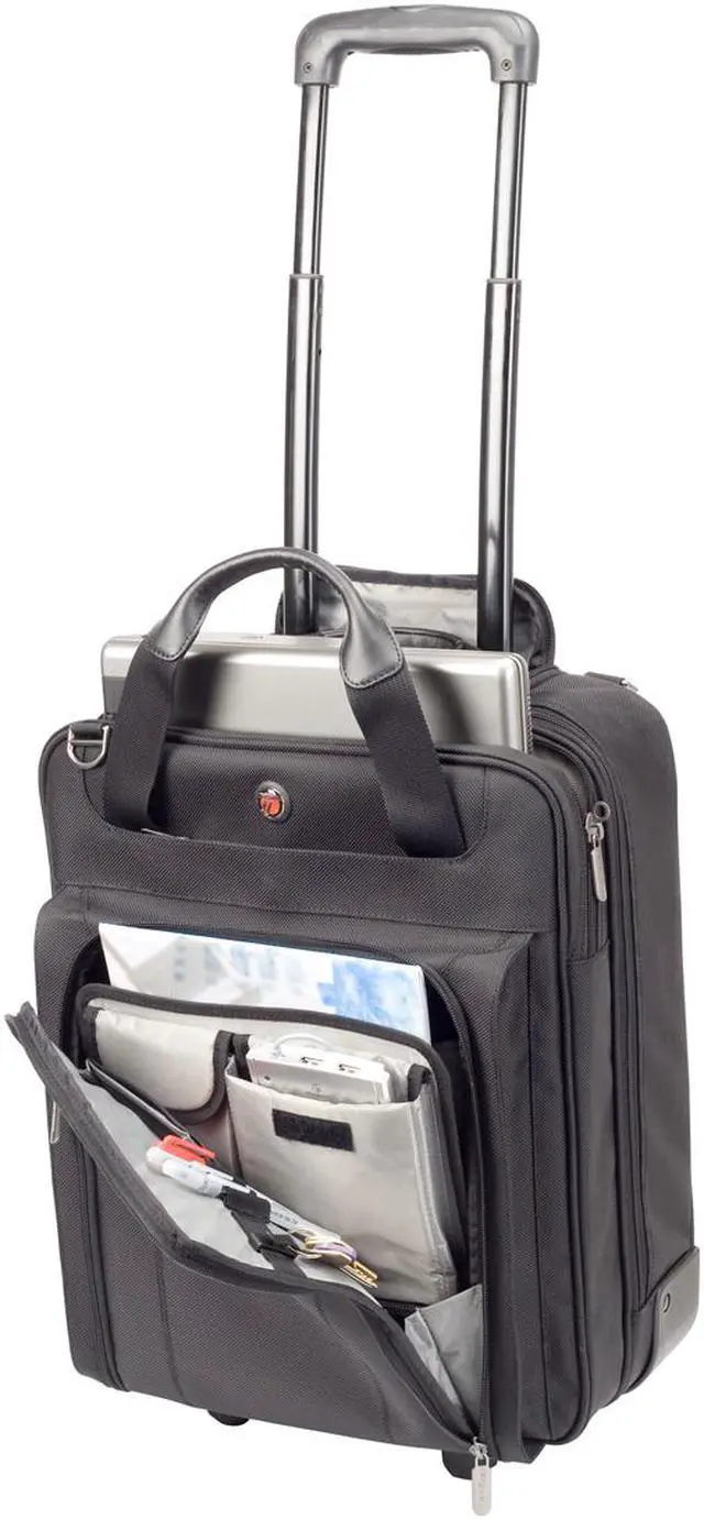 Alt view image 2 of 2 - Targus Black17" Corporate Traveler Vertical Rolling Laptop Case CUCT02R