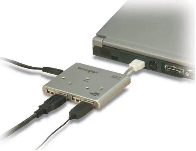 Alt view image 3 of 3 - Kensington PocketHub USB 2.0 33054