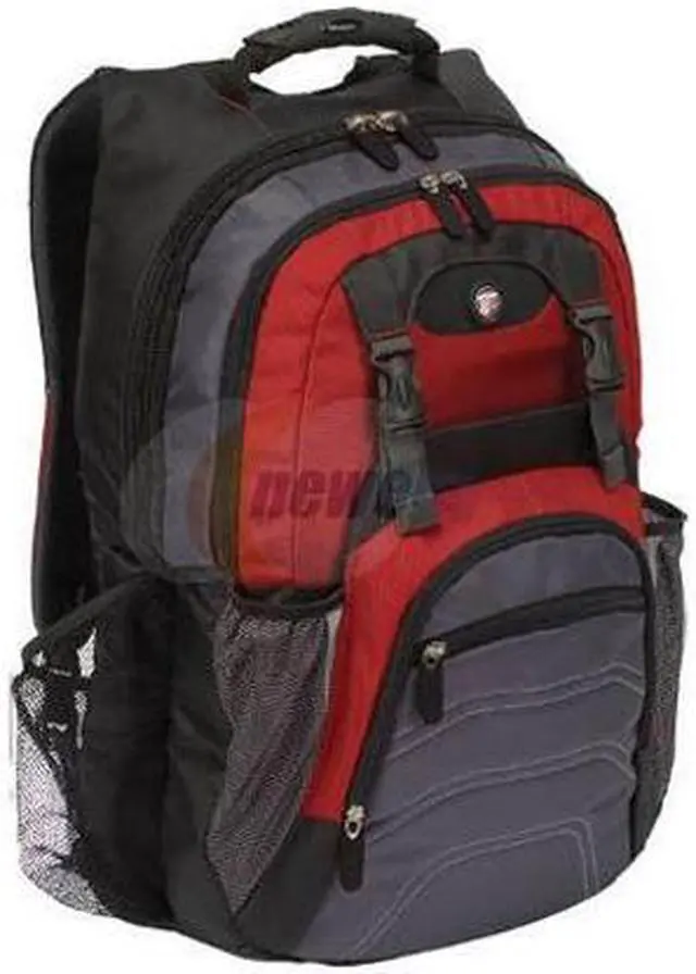 Main image of Targus Red 17" Shield Backpack Model TSB082US