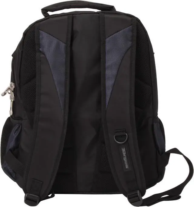 Alt view image 5 of 9 - Targus Black/Navy League Backpack for 15.4" Notebook Model TSB07501US