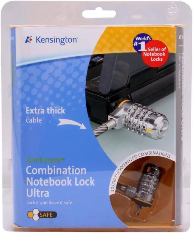 Main image of Kensington ComboSaver Ultra Combination Notebook Lock K64516US