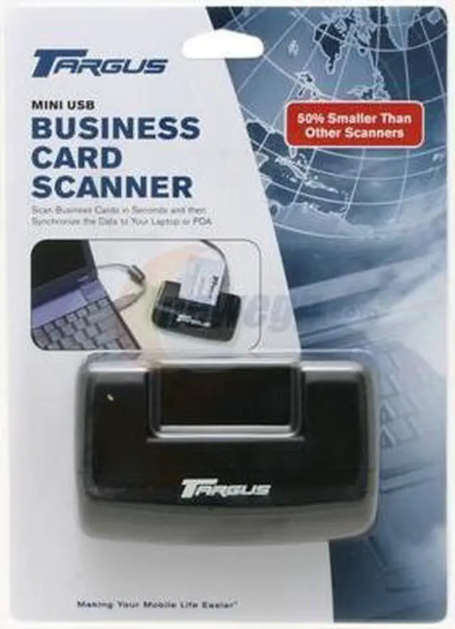 Alt view image 2 of 3 - Targus Mini USB Business Card Scanner PA570U