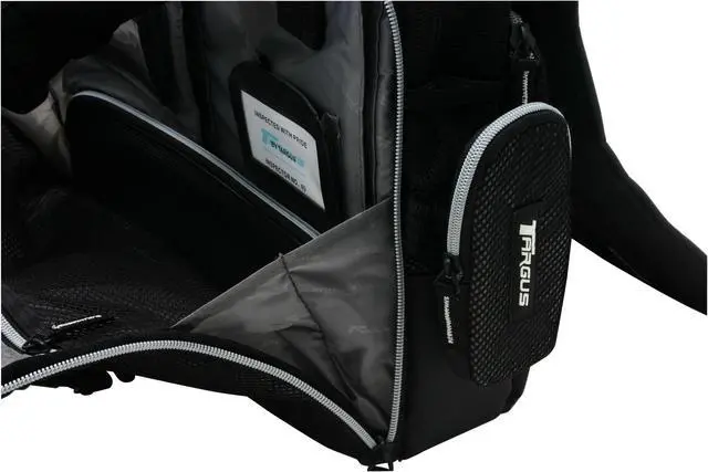 Alt view image 5 of 8 - Targus Black/Gray 15.4" Fusion Notebook Messenger Case Model TLF210