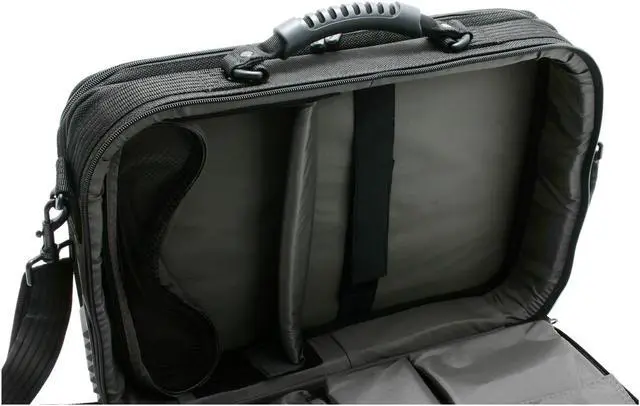 Alt view image 5 of 9 - Targus Black/Platinum 17" Platinum Deluxe Notebook Case Model CPT400