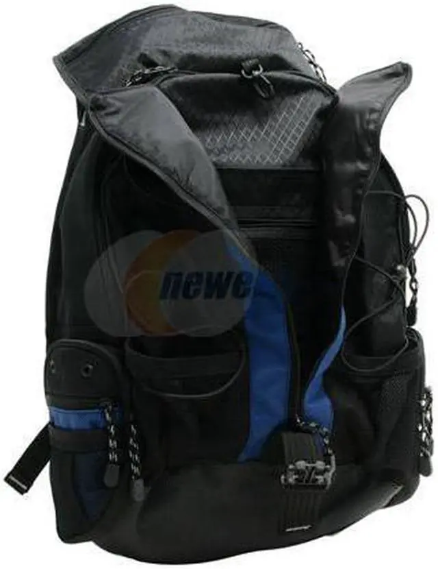 Alt view image 2 of 7 - Targus Blue/Black 16" Sport Deluxe Computer Backpack Model TSB315