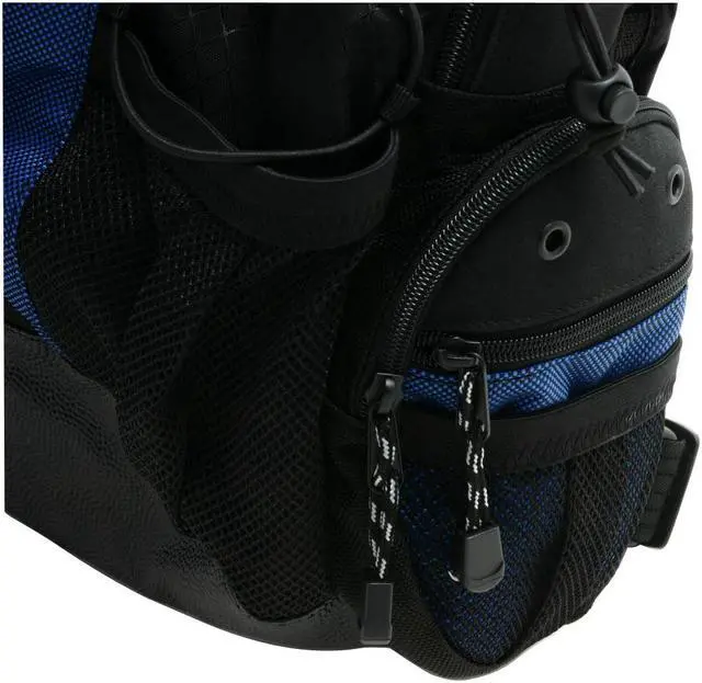 Alt view image 5 of 7 - Targus Blue/Black 16" Sport Deluxe Computer Backpack Model TSB315