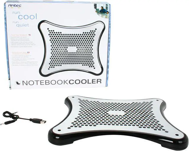 Alt view image 6 of 6 - Antec Notebook Cooling System (Black) NOTEBOOKCOOLER