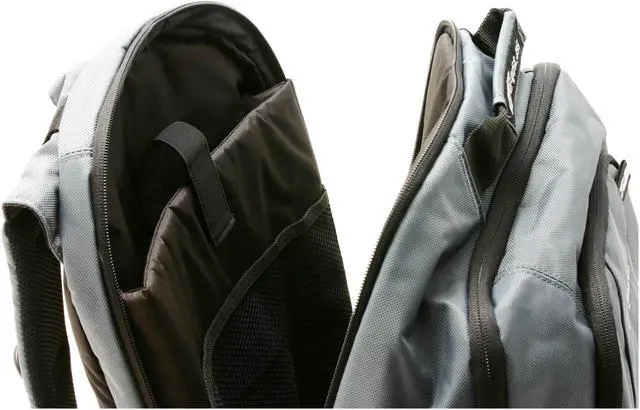 Alt view image 6 of 9 - Targus Pewter 15.4" Gravity Backpack Model RG0318