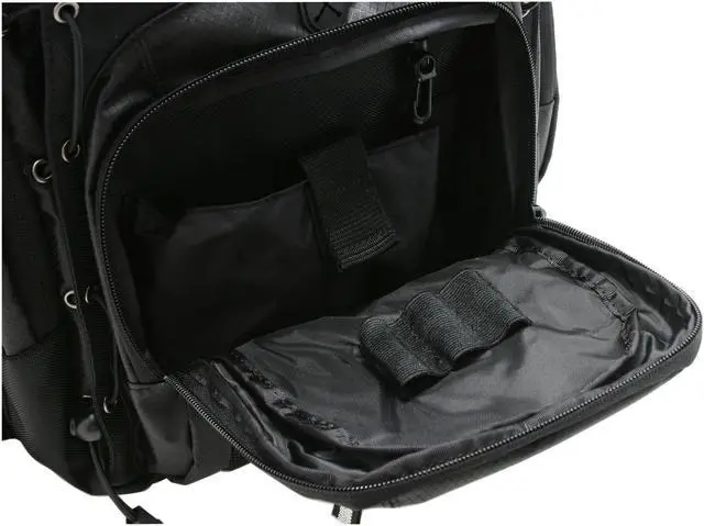 Alt view image 2 of 12 - Targus Metallic Black 15.4" M1000 Laptop Backpack Model RG0322