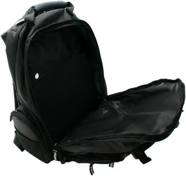 Alt view image 6 of 12 - Targus Metallic Black 15.4" M1000 Laptop Backpack Model RG0322