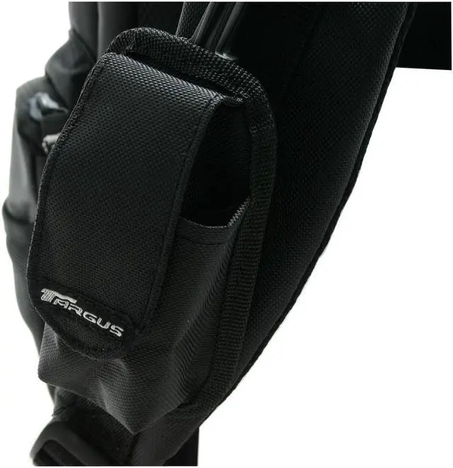 Alt view image 9 of 12 - Targus Metallic Black 15.4" M1000 Laptop Backpack Model RG0322