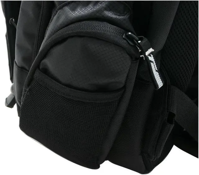 Alt view image 10 of 12 - Targus Metallic Black 15.4" M1000 Laptop Backpack Model RG0322