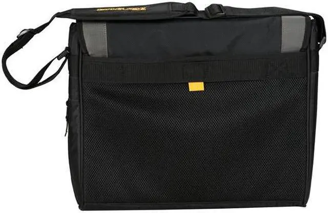 Alt view image 3 of 8 - Targus Black/Gray/Yellow 17" CityGear Miami Messenger Notebook Case Model TCG200