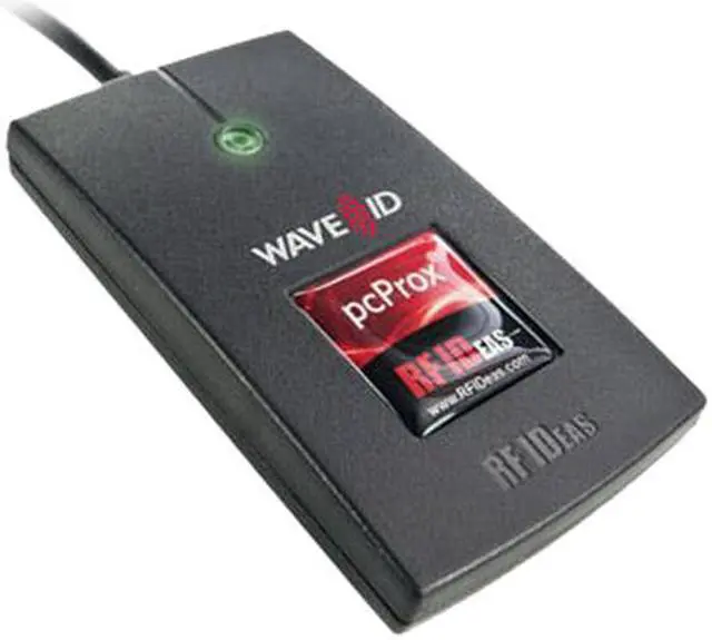 Alt view image 2 of 2 - RF IDeas RDR-6N82AKU WAVE ID Solo SDK Nexwatch Black USB Reader