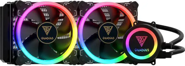 Main image of GAMDIAS CHOINE M1A 240R 240mm RGB All-In-One CPU Liquid Cooler