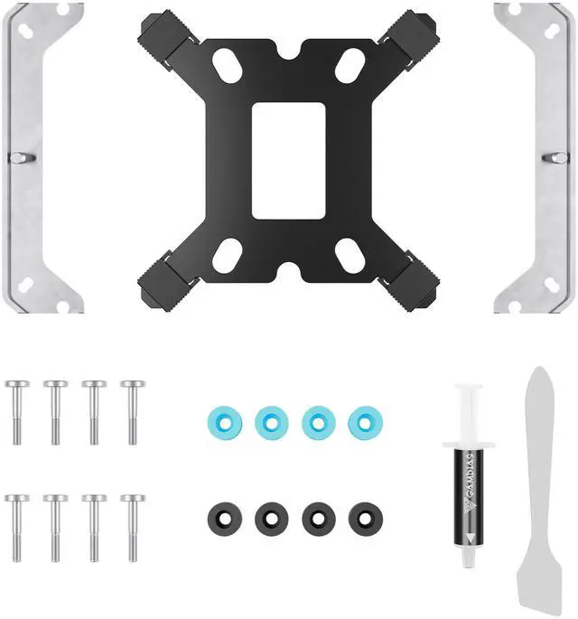 Alt view image 8 of 9 - Gamdias BOREAS E2-410WH 120mm Hydraulic CPU Air Coolers