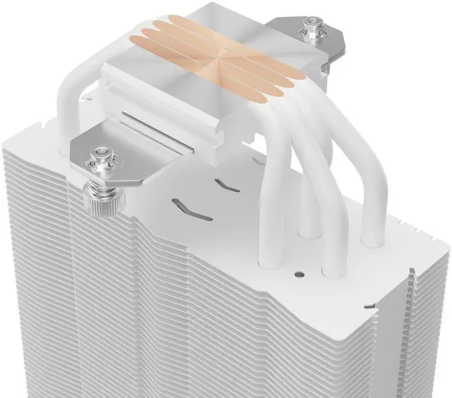 Alt view image 7 of 9 - Gamdias BOREAS E2-410WH 120mm Hydraulic CPU Air Coolers