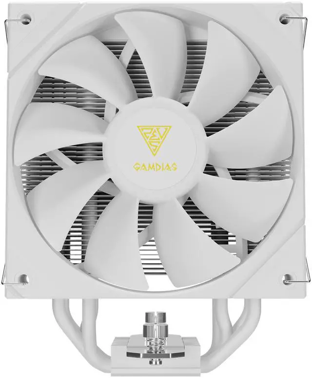 Alt view image 3 of 9 - Gamdias BOREAS E2-410WH 120mm Hydraulic CPU Air Coolers
