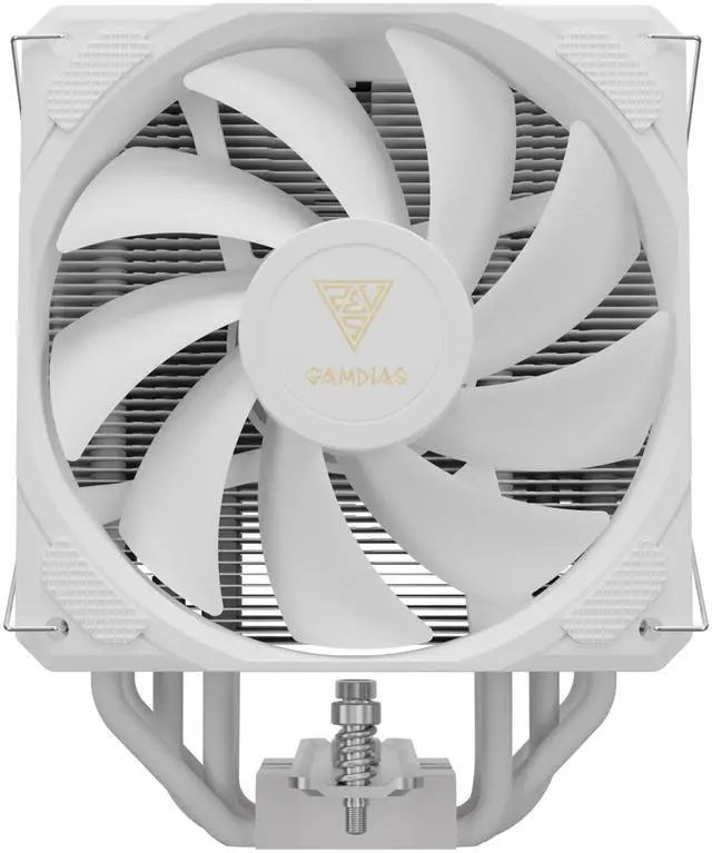 Alt view image 3 of 9 - Gamdias BOREAS M2-510WH 120mm Hydraulic CPU Air Cooler