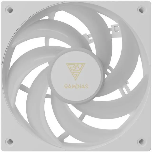 Alt view image 8 of 12 - GAMDIAS CHIONE P5-360 Liquid CPU Cooler, 360mm AIO w/Customizable 3.4" IPS LCD, Rotatable Magnetic Pump, Hidden Cable Fan (Daisy-Chained), Support PWM & ARGB MB Sync, Intel LGA 1851; AMD AM5, White