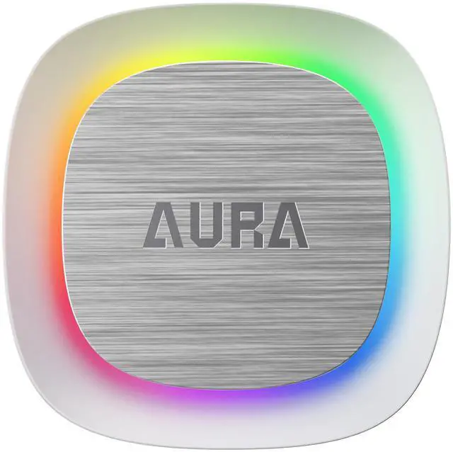 Alt view image 3 of 10 - GAMDIAS AURA GL240 V2 White 240AIO CPU liquid cooler All-In-One 240mm