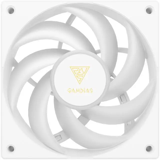 Alt view image 7 of 10 - GAMDIAS AURA GL240 V2 White 240AIO CPU liquid cooler All-In-One 240mm