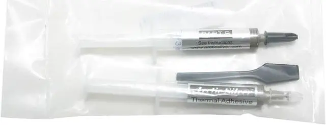 Alt view image 3 of 3 - Arctic Silver 7g Premium Silver Thermal Adhesive Set ASTA-7G (2-PC-SET) - OEM