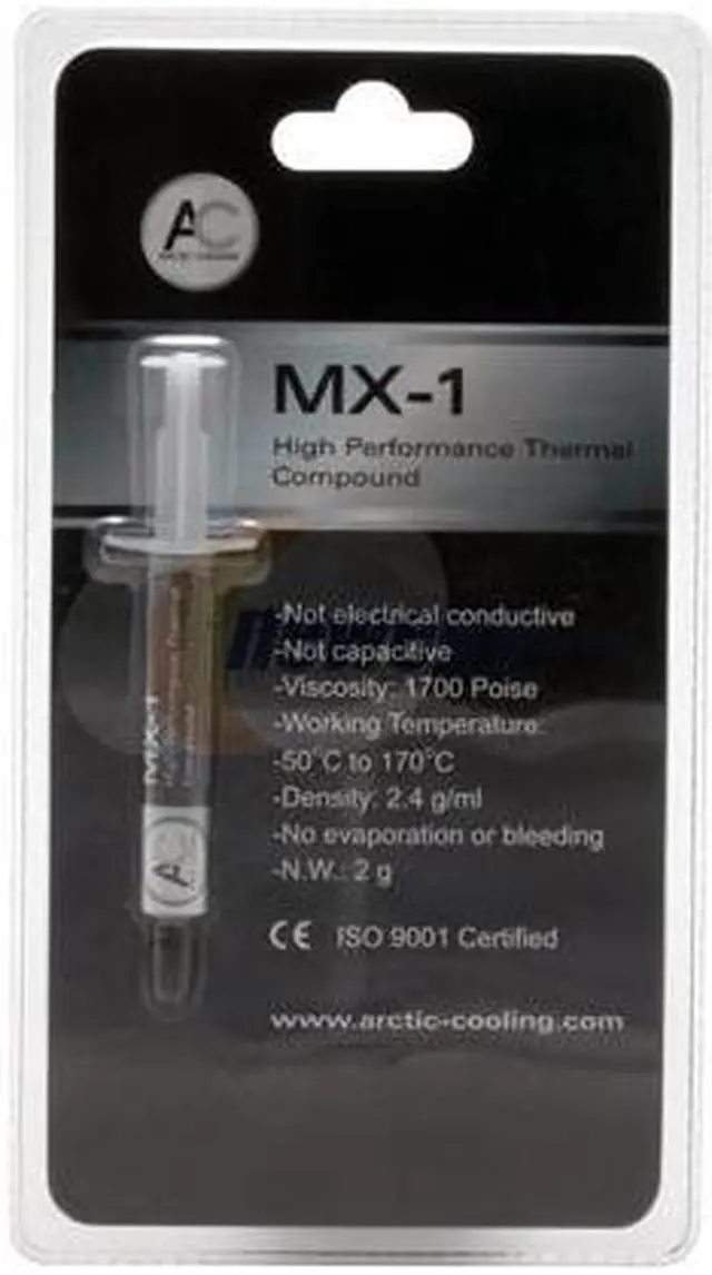 Alt view image 2 of 2 - ARCTIC COOLING MX-1 Thermal Compound