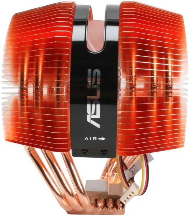 Alt view image 4 of 9 - ASUS Silent Knight II 92mm Sleeve CPU Cooler