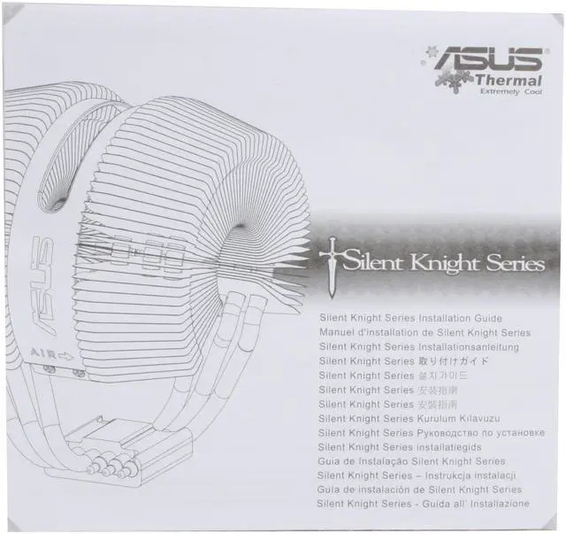 Alt view image 8 of 9 - ASUS Silent Knight II 92mm Sleeve CPU Cooler
