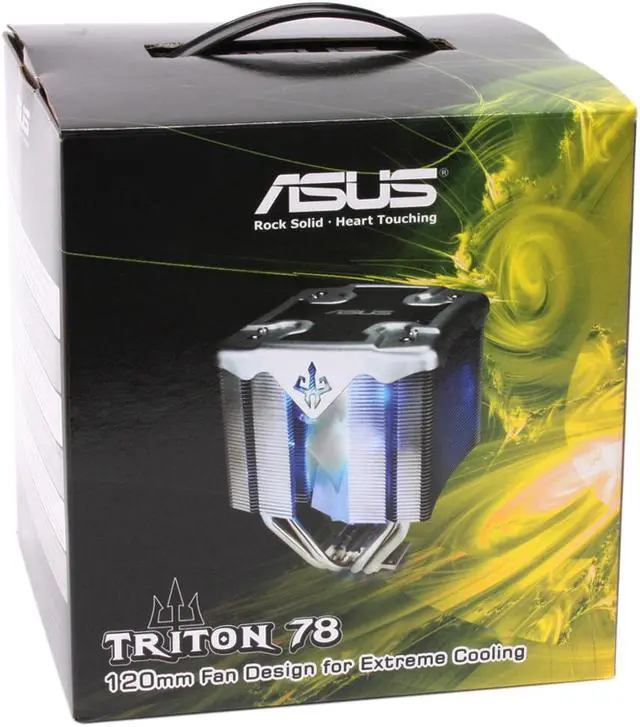Alt view image 10 of 10 - ASUS Triton 78 120mm EBR CPU Cooler