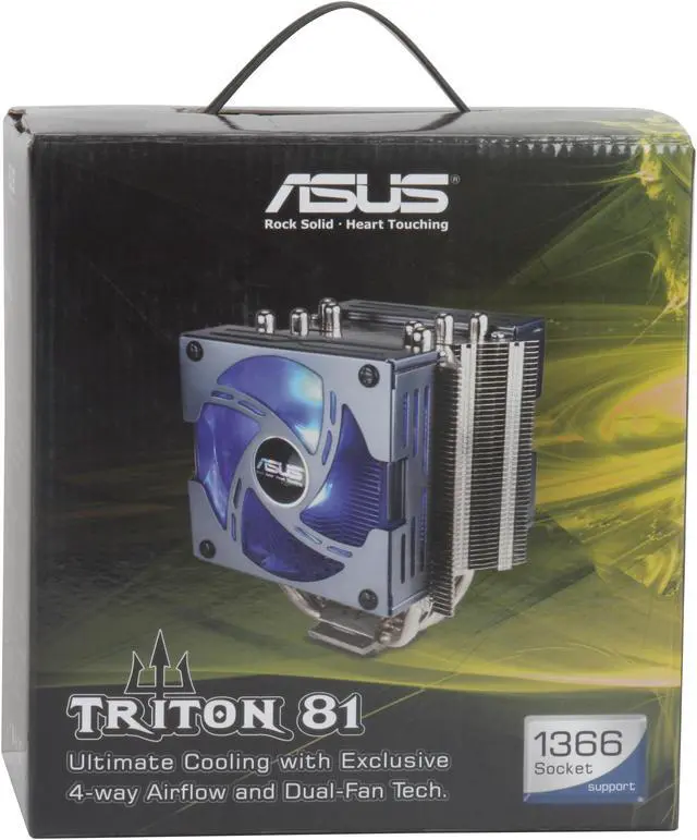 Alt view image 11 of 11 - ASUS Triton 81 92mm EBR CPU Cooler
