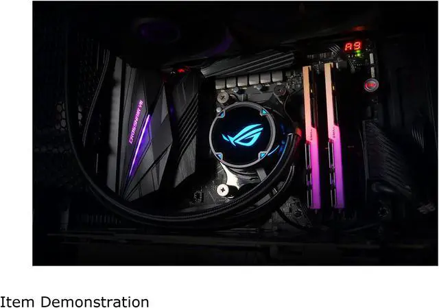 Alt view image 6 of 8 - ASUS ROG Strix LC 120 RGB AIO Liquid CPU Cooler 120mm Radiator, 120mm 4-pin PWM Fan with FanXpert Controls, support for Intel and AMD motherboards LGA 1700 Compatible